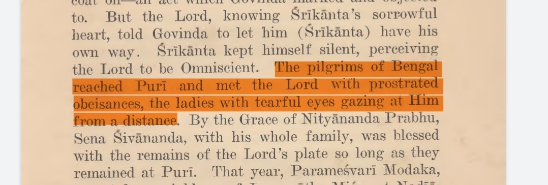 He says that Vaishnavism is open to all, and we even have references to women making pilgrimages to visit him