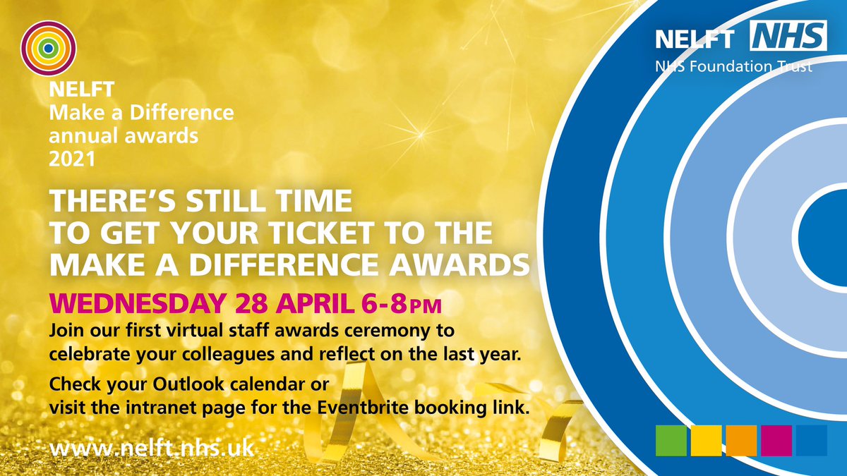 🚨THERES STILL TIME!🚨

Our virtual staff awards evening is in just 6 DAYS! Don’t worry if you haven’t booked yet though, there is still time to get your tickets! Head to the intranet to book yours now! ✨