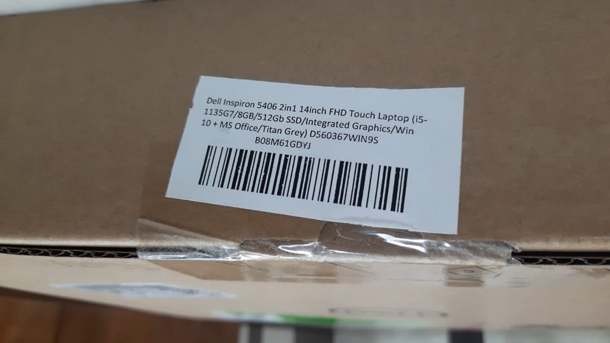SachinJadhav90's tweet image. Amazon not pickup that wrong item which they delivered.
Amazon delivered wrong Dell model. I ordered Dell 5409 and received Dell model 5406. Now Amazon not pickup that wrong item.And my money is still with Amazon.Could you please help me @jagograhakjago @amazonIN @AmazonHelp