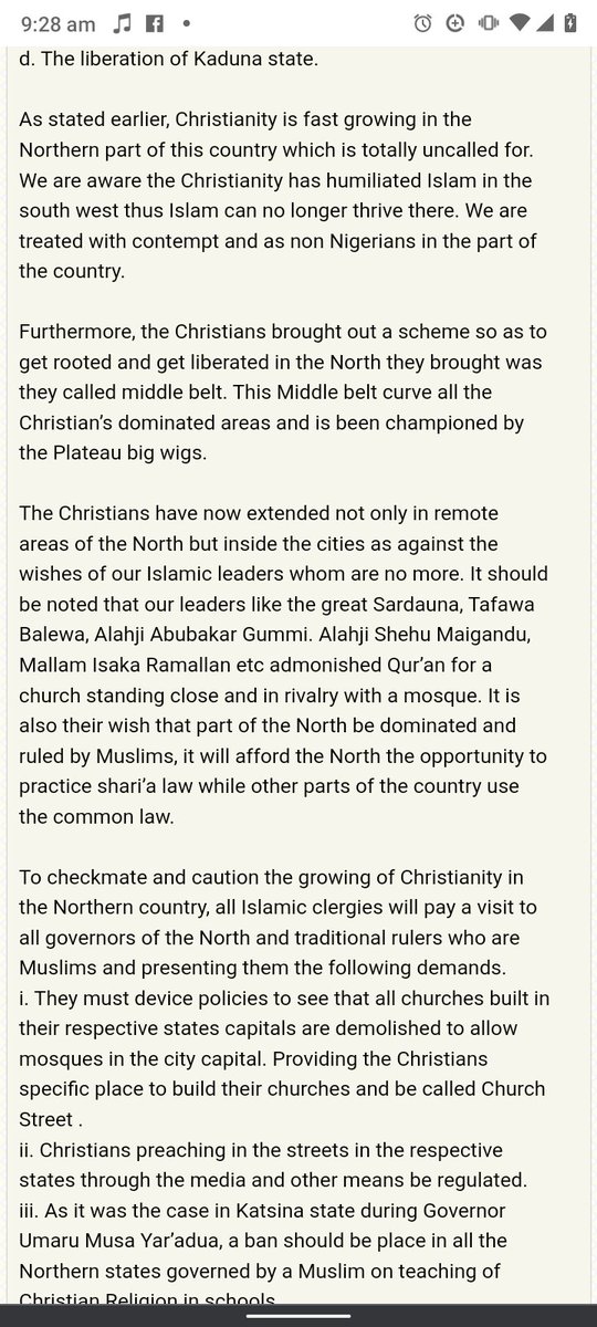 Gimba (in his attempt at defending Pantami's radicalism) says the document released could have been 'doctored'Here is a Nairaland post from 2010 stating the exact details in the recently released documents. Here is the link ( https://www.nairaland.com/504133/minutes-2010-meeting-chaired-pantami)