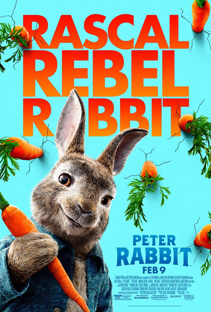 Peter Rabbit (2018)

More Info:
imdb-api.com/title/tt5117670

IMDb Id: tt5117670
Creators: #WillGluck #RobLieber #BeatrixPotter
Genre: #Adventure #Comedy #Family #Fantasy
Country: #USA #Australia #UK
#JamesCorden #FayssalBazzi #DomhnallGleeson #Sia
#PeterRabbit @imdb_api