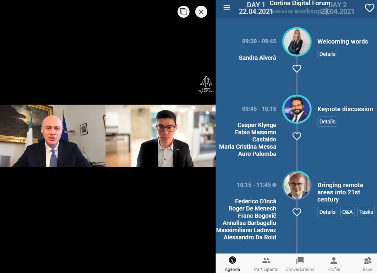 eu40's tweet photo. #RemoteAreas |🔴NOW: The online discussion on bringing non-urban areas into the 21st century - Developping #SmartVillages, how investments in connectivity benefit communities.
@FedericoDinca: "We have to build up our planning, bearing in mind 'digital' as the basis."
#CDF2021 https://t.co/feBFNhXjKy