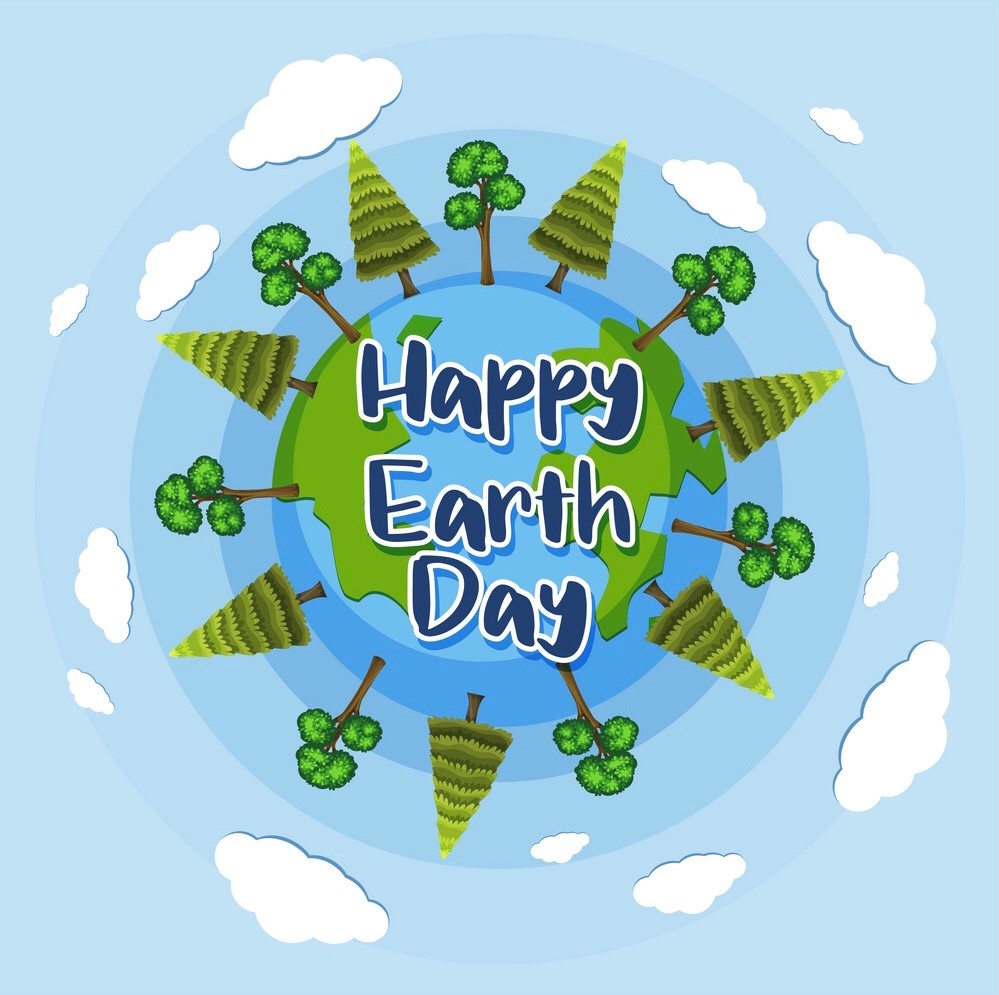 E A R T H    D A Y !!

We're proud to celebrate Earth Day.

We give Earth a hand.

We pick up litter, care for trees, recycle what we can.

We're an Earth Day helper, each and every day.

We take care of Mother Earth, in oh so many ways!!