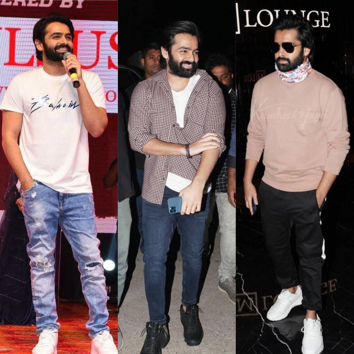 #RAPO Pics from three Different Events💗
#A1ExpressPreReleaseEvent  #REDMovieTrailerLaunchEvent #GaaliSampathPreReleaseEvent
#25DaysToGo @ramsayz
#RAPOBirthdayChallenge
#VaiRa #Day11 #RAmPOthineni