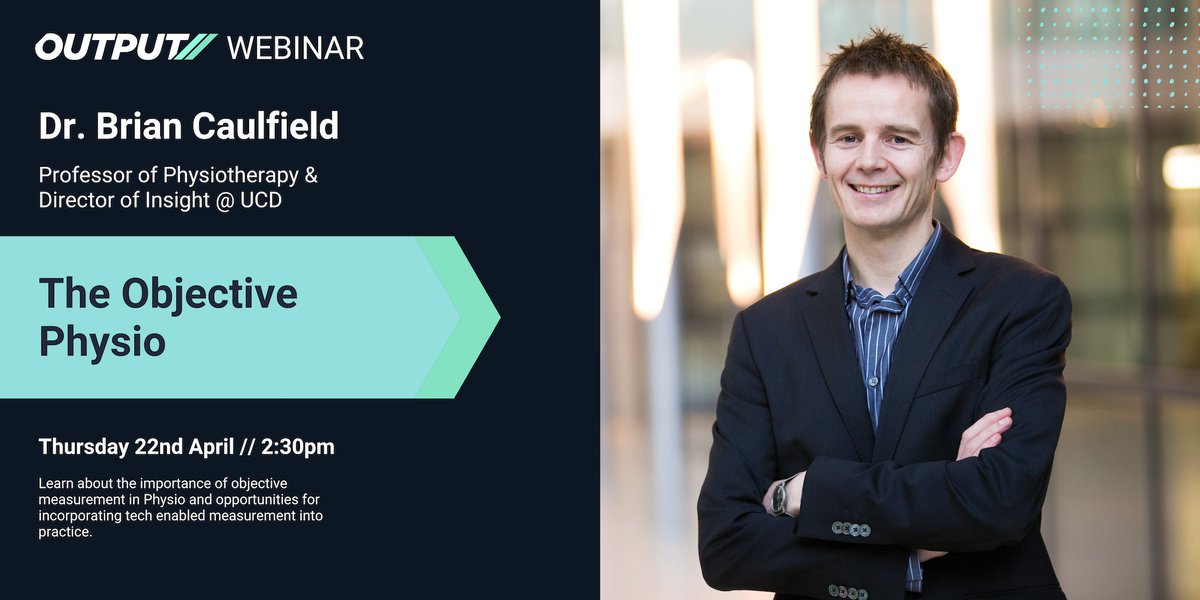 📢Webinar registration deadline 1pm!

Prof. Brian Caulfield will be discussing how the advent of wearables &amp; mobile has democratised objective measurement.
(&amp; if you can't make it, register &amp; we'll send you the recorded version)
➡️outputsports.com/news/2021/4/13…
<a href="/GregLehman/">Greg Lehman</a> <a href="/gavinyoreNMT/">Gavin Yore</a>