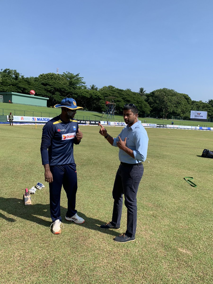 RusselArnold69's tweet photo. Just letting @Angelo69Mathews that when he moves on to #sllegends that number 69 would be mine 😃 https://t.co/oUz2tXPw40