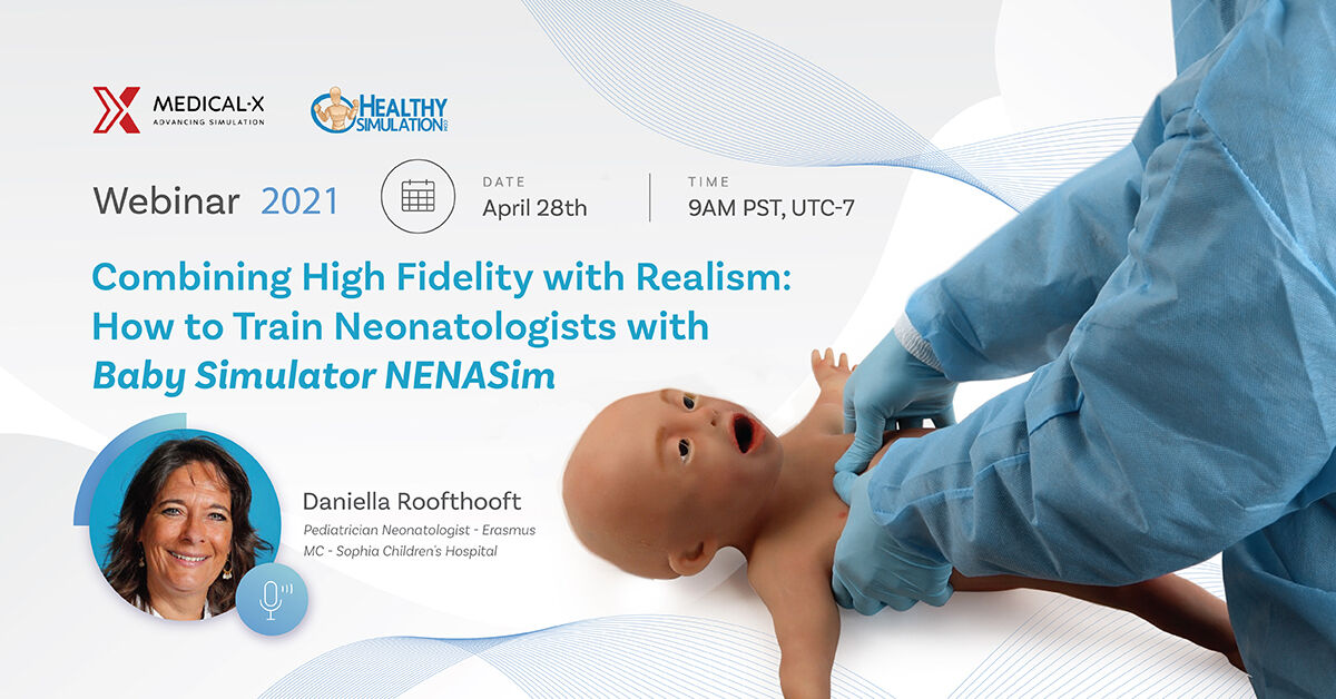 MEDICAL_X_NL's tweet image. We are thrilled to host Dr. Daniella Roofthooft, from @ErasmusMC, presenting the webinar: Combining High Fidelity with Realism, How to Train #Neonatologists with #NENASim
Save your seat ➡️ bit.ly/3aspHEB
@HealthySim #SimTribe #MedSim #MedEd #pediatrician #Simulation
