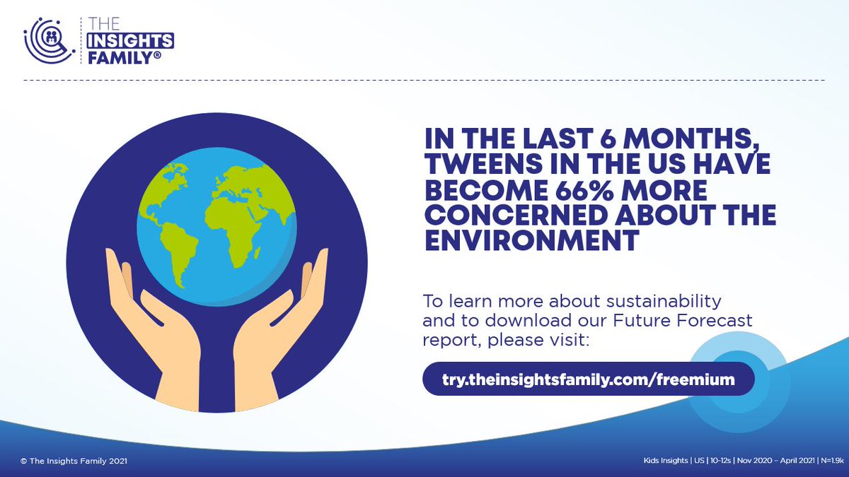 InsightsFamily's tweet image. Across the world, children’s voices throughout society are becoming stronger and more relevant. 🌿🌎
#earthday2021