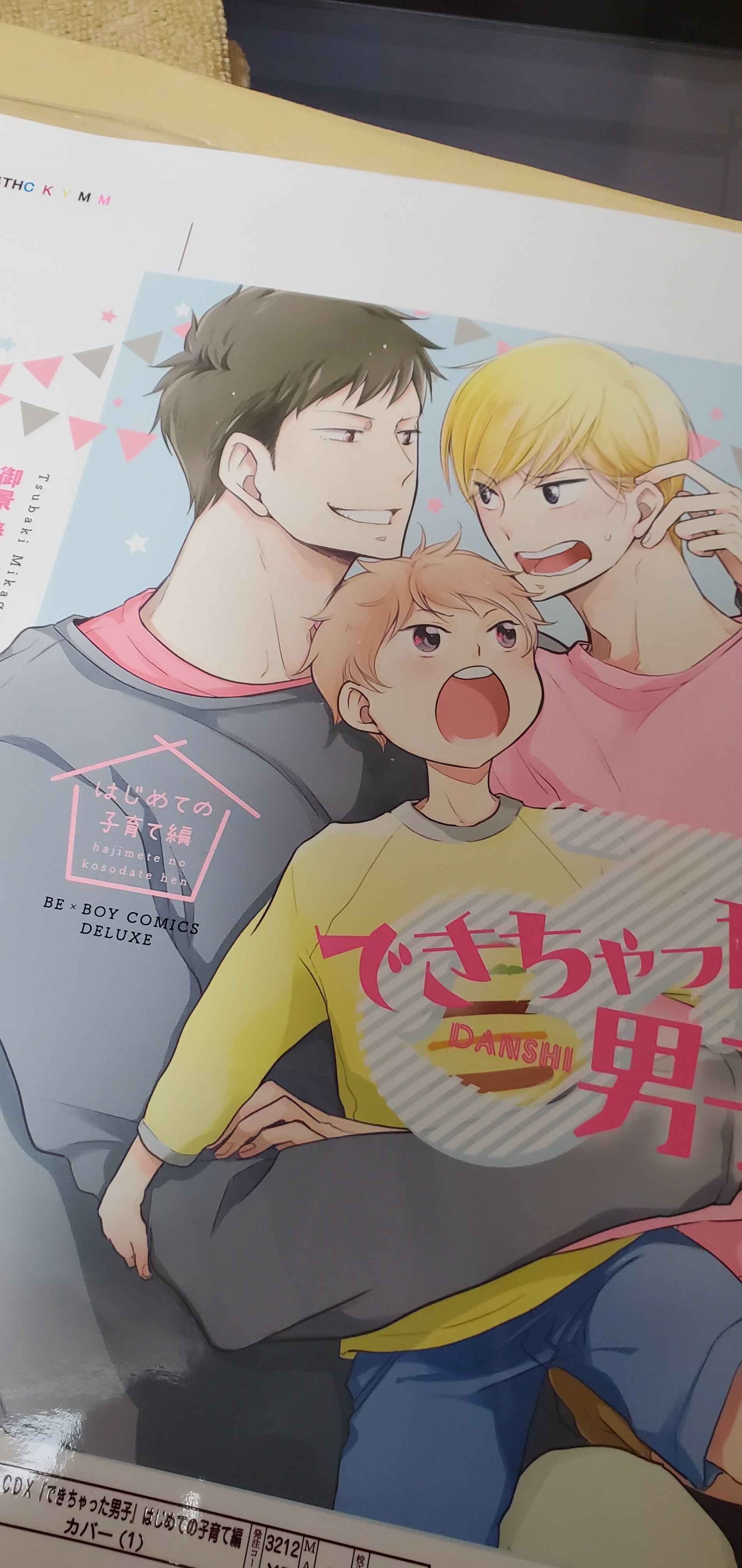 御景 椿 みかげつばき 5月10日新刊発売 できちゃった男子 はじめての子育て編 5 10日発売です はじめての といいつつ波留日小学１年生なんだけども笑笑 友ちゃん Amp 飛翠 Amp 波留日が家族になってくご様子を見守って