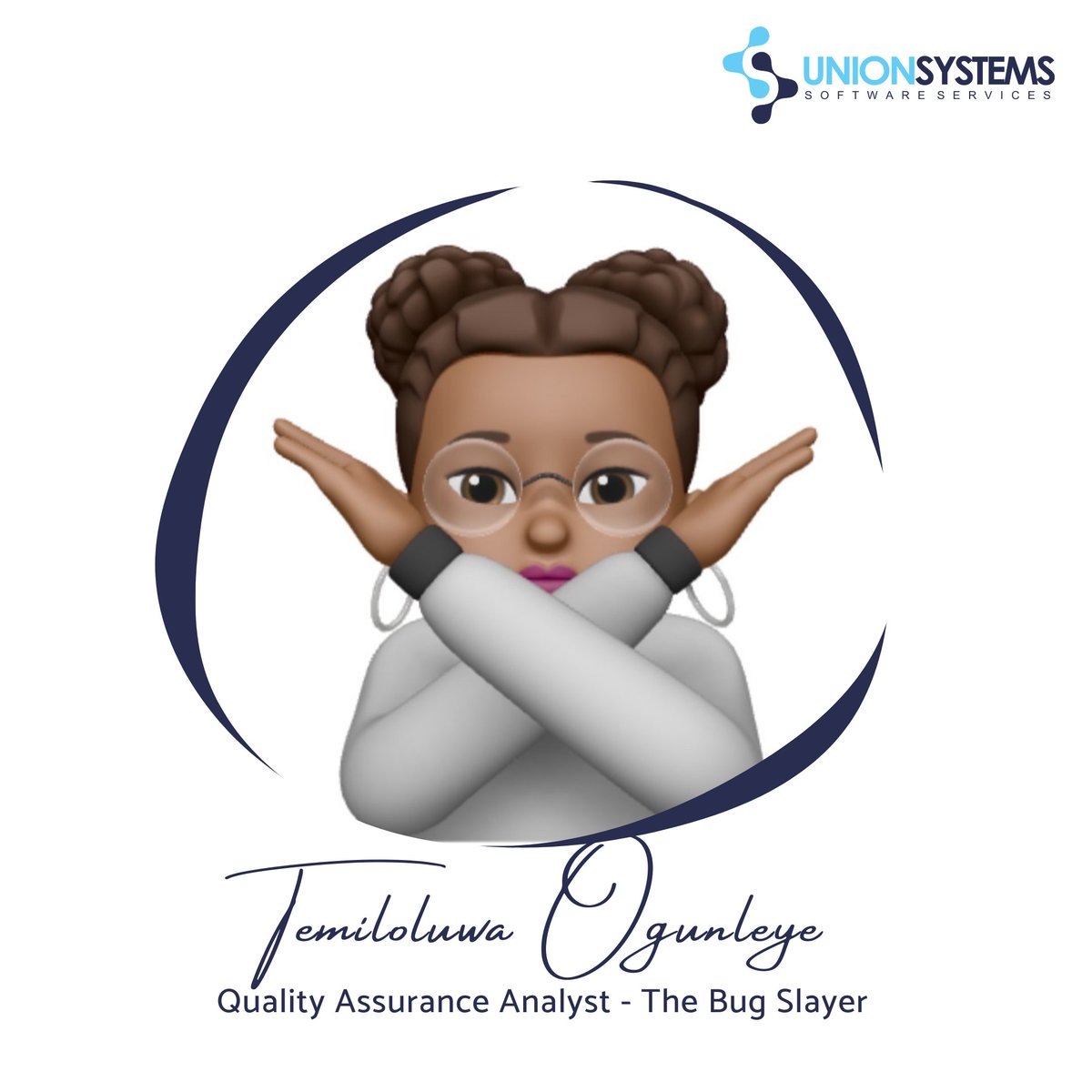 unionsystemshq's tweet photo. Today is #GirlsinICTDay, a global movement aimed at inspiring girls to pursue careers in STEM. 
Our goal today is to show girls that being in tech is not limited to being a software developer. Swipe to meet of our techies and how they chose to describe their jobs #womenintech https://t.co/2Puzr6o1S7