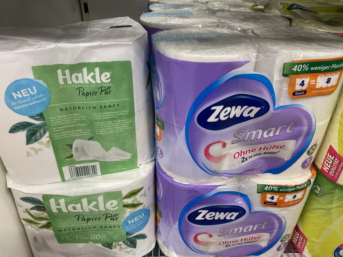 SvenToenies's tweet photo. @Essity_DE warum nicht ganz auf Plastik verzichten? Bei Hakle geht das... https://t.co/cyxeQymA3x
