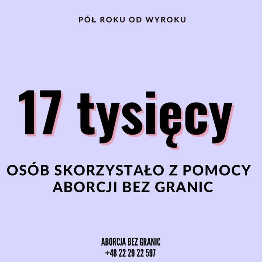 Who has helped more than 17,000 people in Poland get abortions since the 22 Oct tribunal ruling? We have. #AbortionWithoutBorders #AborcjaBezGranic <a href="/Ciociabasia1/">Ciocia Basia</a> <a href="/AbortionNetAms/">Abortion Network Amsterdam</a> <a href="/WomenHelpOrg/">You can have an abortion safely at home 💊</a> <a href="/KwSmaszwybor/">Kobiety w Sieci</a> <a href="/aborcjaadt/">aborcjaadt</a> <a href="/AbortionSupport/">Abortion Support Network</a> 
Press release here: bit.ly/3axfiY