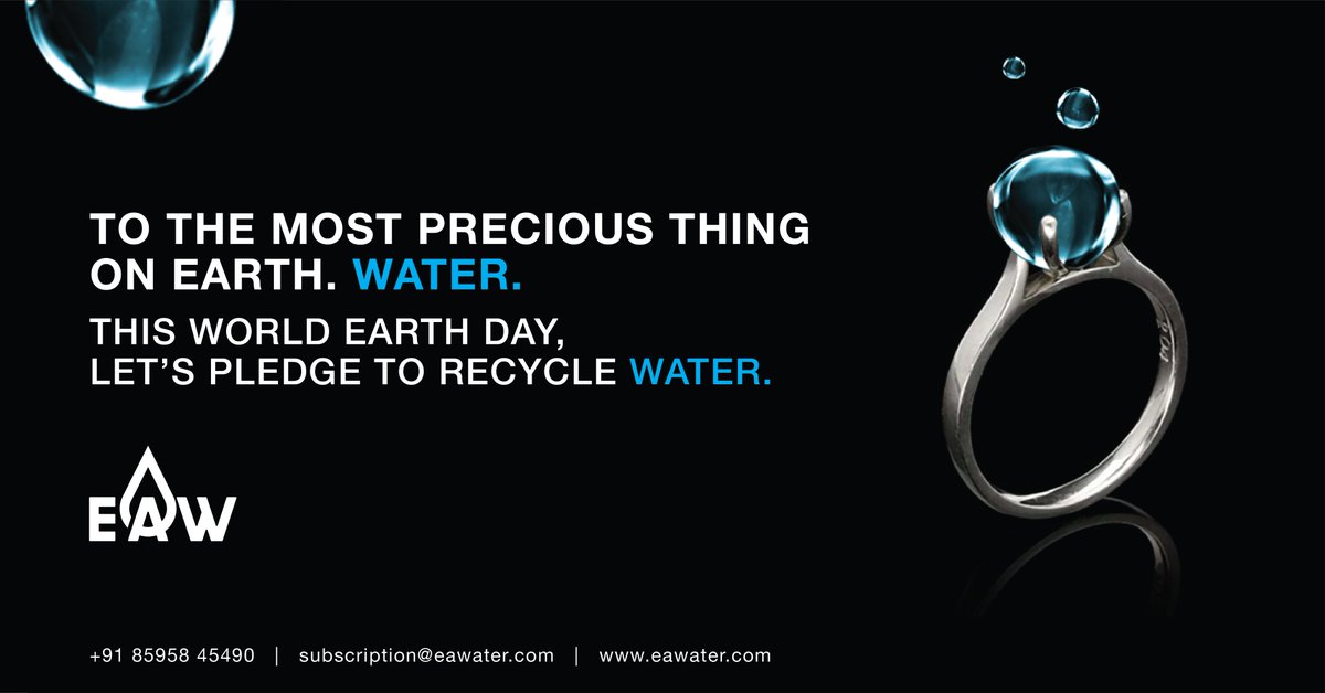 The world is heading towards a #watercrisis. Unless we all take a stand and use it wisely.

#Earthday #worldearthday