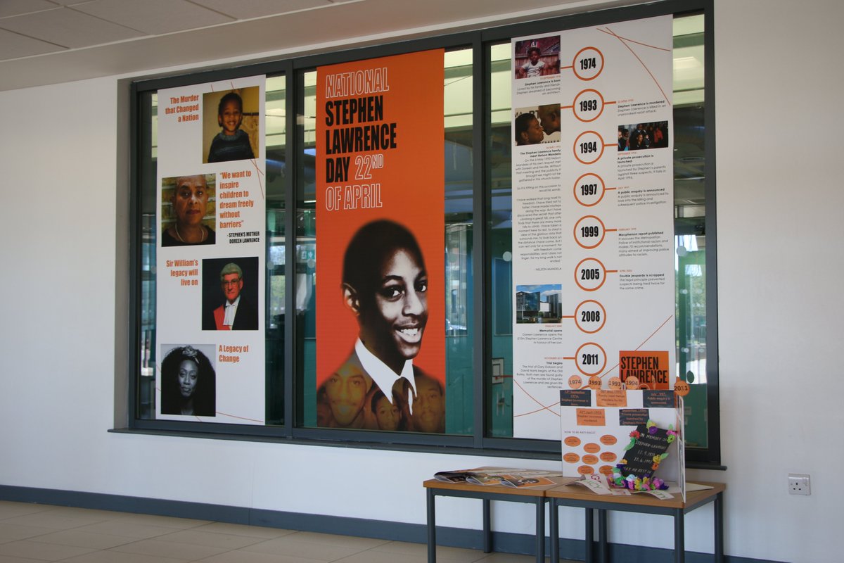 Highfields marks Stephen Lawrence Day hswv.org.uk/news-1/2021/4/… Thank you @Beverleyknight for your positive message to our students! @sldayfdn #StephenLawrenceDay