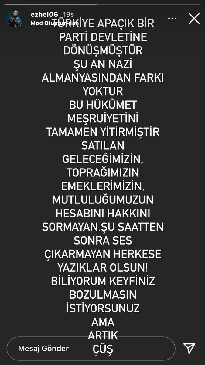 Eğer ki Nazi Almanya’sı olsaydı sen bu cümleleri kurduktan sonra kurşuna dizilip fırına atılır dünyaya kül olarak salınırdın rapçi müsveddesi . #Ezhel