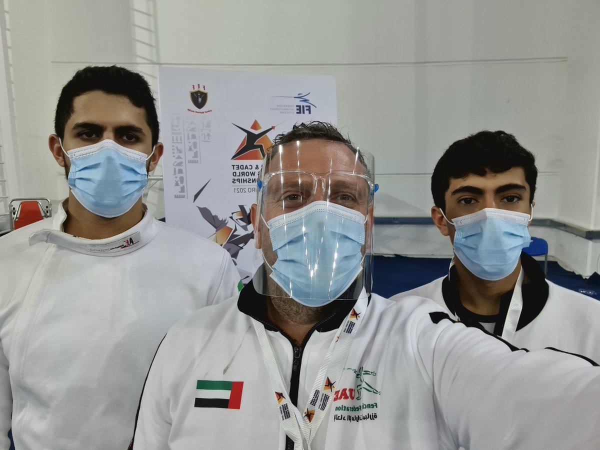 MKFA_fencing's tweet photo. World Fencing Championships 2021
Omar 49th in the Cadet & the best result ever for the UAE 🇦🇪
Khalid 105th in the Junior
event. An incredible experience and accomplishment for both.
@fencing_uae
@HamdanSC
@DubaiSC
@UAENOC
#passionforfencing #mkfencingacademy #mkfa #fencing https://t.co/8wsYSwDHv5