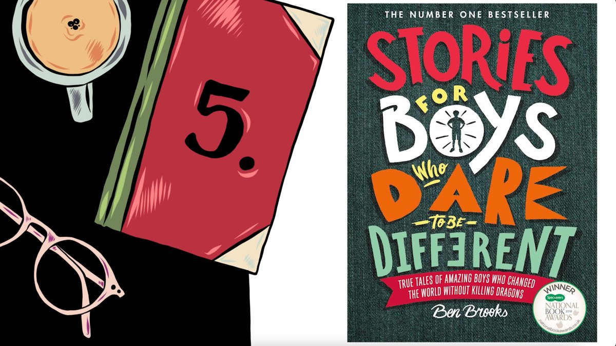  #StephenLawrenceDay Book 5: Stories for Boys Who Dare to be Different by  @ben_brooks "Any book that I want you to talk about around race, equality, diversity, inclusion has to celebrate being different. Those differences make the world so much more beautiful & a better place."