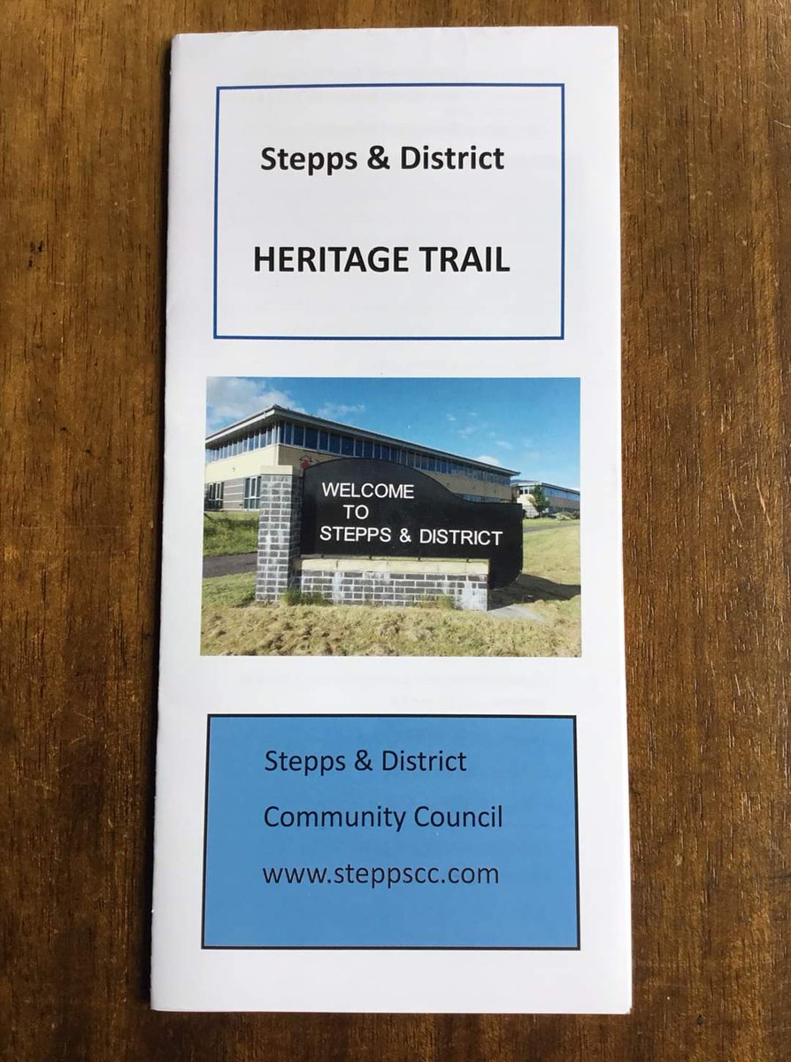 SteppsCC's tweet image. S&amp;amp;DCC has produced a Heritage Trail leaflet for a walk round 29 points of historic interest in Stepps and Cardowan.

Copies of the trail are available from the Stepps Co-op, Stepps Pharmacy and Grooms of Glasgow, dog groomers, Cumbernauld Road.