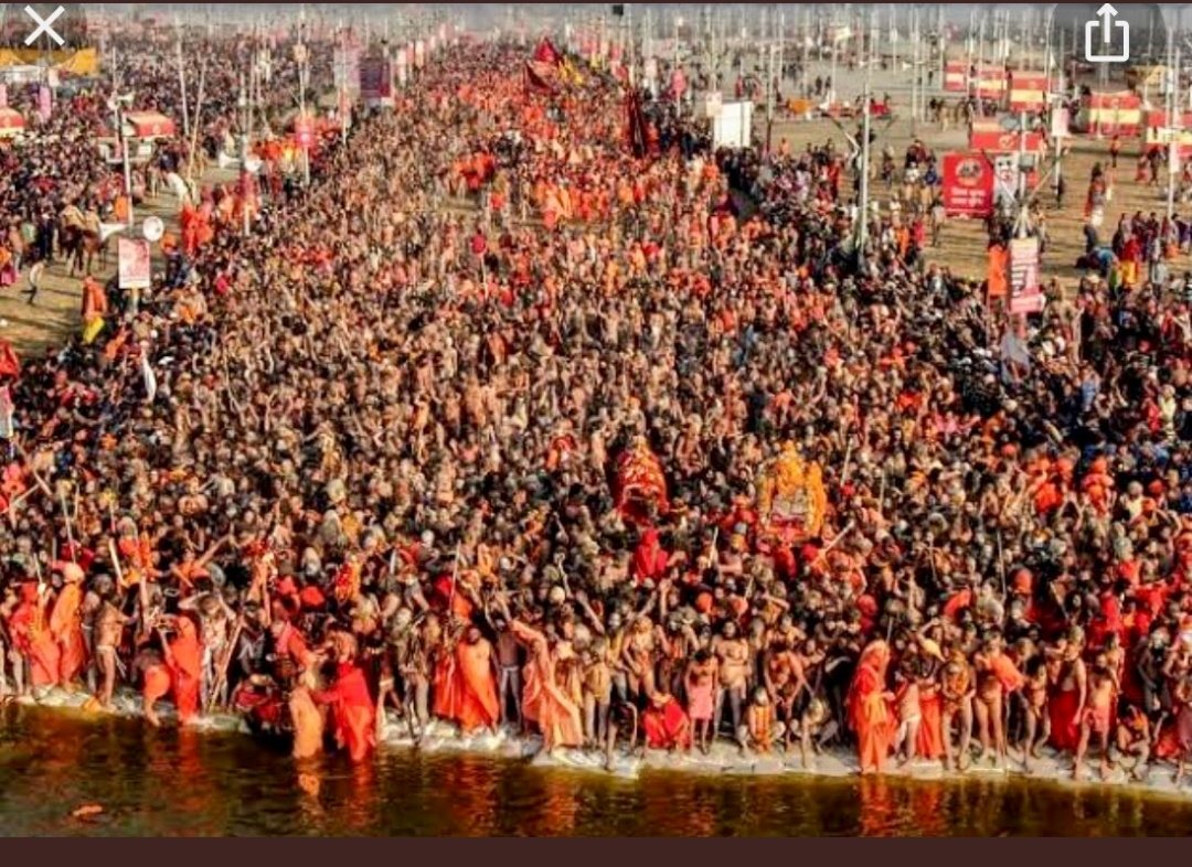 On Wednesday the Indian government allowed mass crowds (over 650,000) to celebrate the Hindu Kumbh Mela festival by bathing in the holy waters of the Ganges. This is one day of the week long festival, and went ahead despite India experiencing record levels of Covid infections.