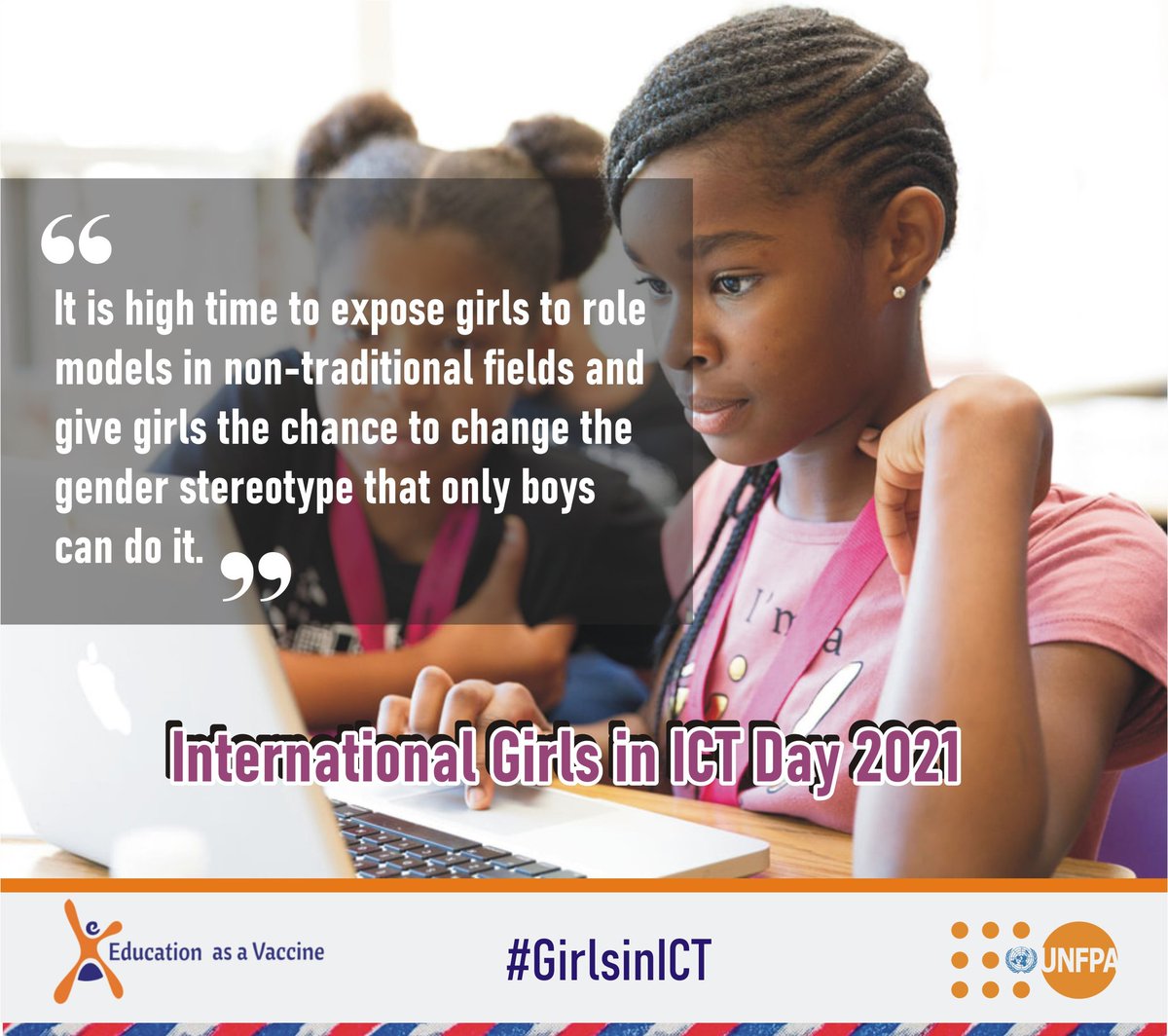 MohammedIbnAbd5's tweet photo. To bridge the gender gap in technology, we need to design programs and interventions that are girls centered which will expose them to the transformative power of technology by building their ICT skills. #GirlsinICT #YSMANG
@UNFPANigeria 
@EVA_Nigeria https://t.co/HOvsxOJaaY