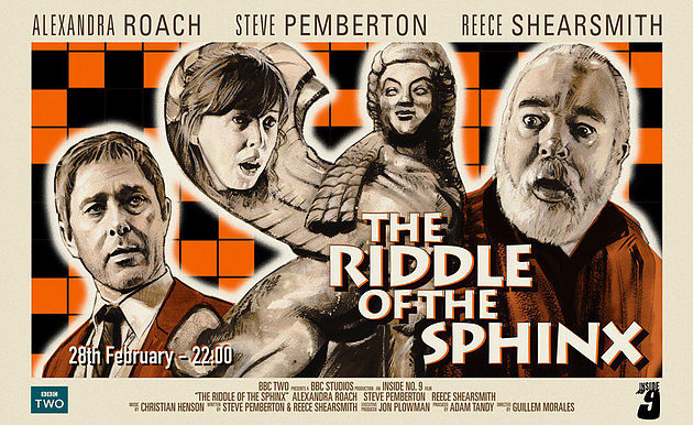 BBCSounds's tweet photo. Exciting news! We are recording three special episodes of the Inside Inside No.9 podcast, looking at three classics:

A Quiet Night In
The 12 Days of Christine
The Riddle of the Sphinx

Got a question about the episodes for @ReeceShearsmith and @SP1nightonly?
Let us know below 👇 https://t.co/4C2XWBIkU3