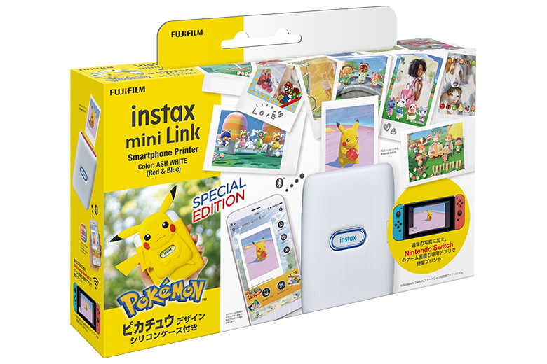 SerebiiNet's tweet image. Serebii Update: Nintendo and FujiFilm have announced a collaboration and Special Edition of the instax mini Link, to print screenshots from games including New Pokémon Snap. Releases April 30th. Details @ serebii.net/index2.shtml