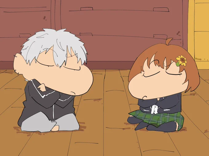 #ひまあーと #KuzuArt 
 姉弟 