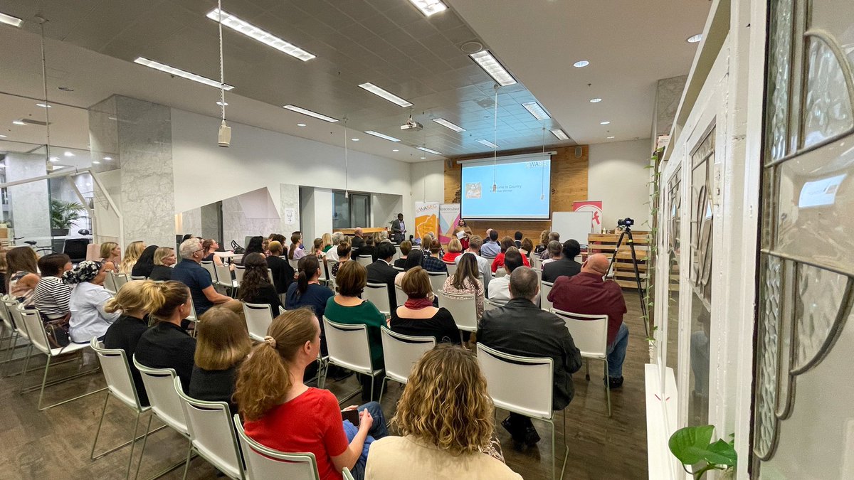 A full house for the <a href="/SocEntWA/">WASEC (WA Social Enterprise Council)</a> launch at <a href="/space3ed/">Spacecubed</a> tonight, with over 100 individuals coming together to celebrate, #network and support the #community 🌟