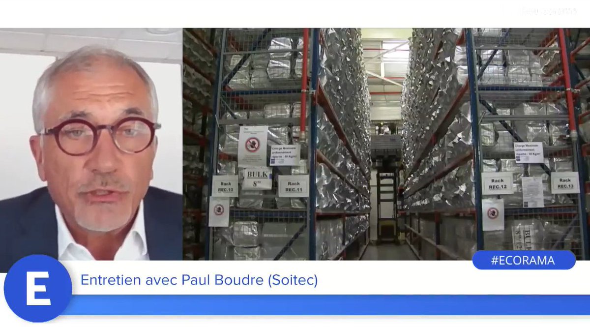 "Toute la radiofréquence qu'utilisent les smartphones sont équipés par Soitec ; il n'y pas de #smartphone ou de #5G sans Soitec" Paul Boudre (@Soitec_FR) #Ecorama