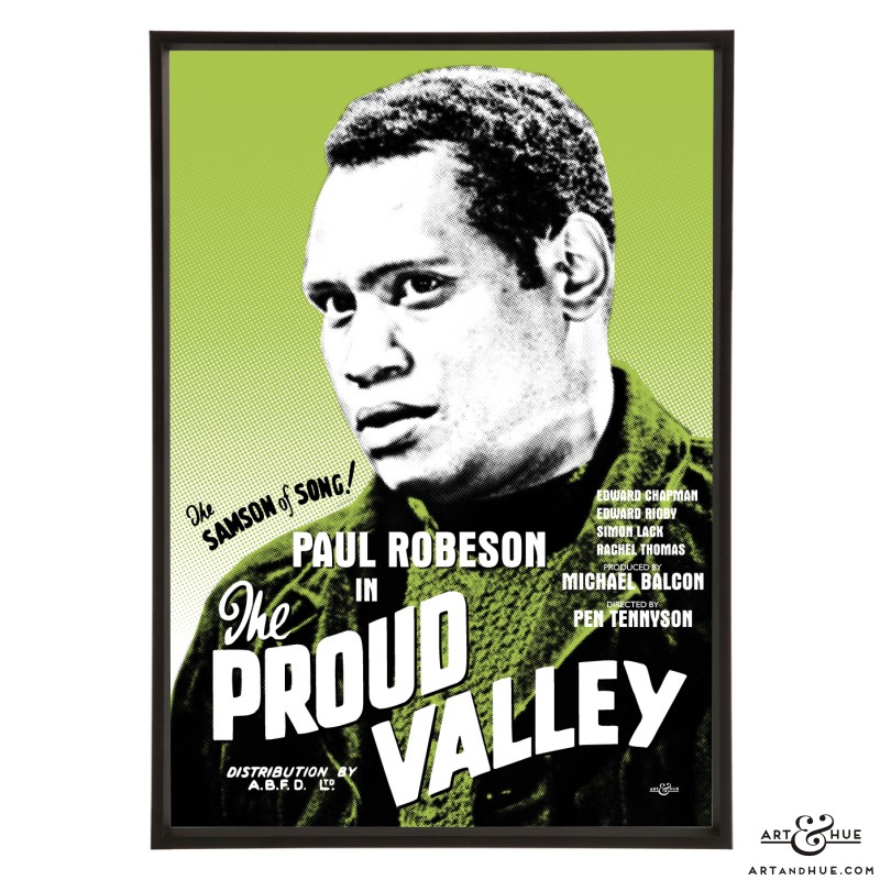 For night owls, or set your digibox, "The Proud Valley", starring Paul Robeson &amp; Rachel Thomas, is on the <a href="/TalkingPicsTV/">Talking Pictures TV</a> channel at 12.50am.  It was the first film to premiere on radio ahead of its cinema release in March 1940.  artandhue.com/welsh