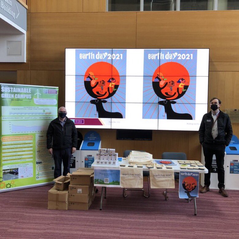 Today, students can head over to the Library and get a FREE LED light bulb💡

#NUIGWhatsOn #NUIGEarthDay #EarthDay2021