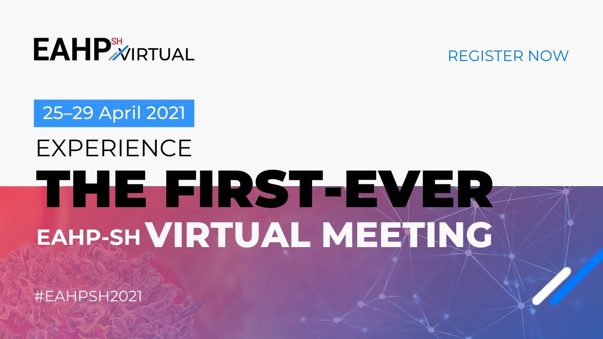 We are getting excited for #EAHPSH2021 and all of our new educational offerings. Will you join us on Sunday?

#hemepath #hematopatholog #lymphoma #BoneMarrow
<a href="/SocforHemepath/">SocforHemepath</a>