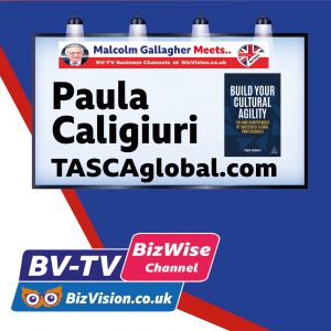 Cultural agility is the key skill that global professionals need in this altered business world says author @PaulaCaligiuri talking to @Bizvision #BV-TVBizWise show host @MalcolmGallagher. Watch Paula at bit.ly/2RUQvqB