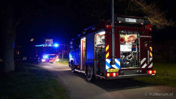 Schoorsteenbrand snel onder controle..