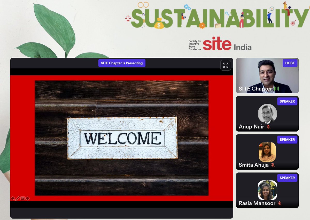 To celebrate #EarthDay2021 I joined a really important session hosted by <a href="/INDSITECHAPTER/">siteindia</a>  
#SITEstrong <a href="/SITEGlobal/">SITE</a>