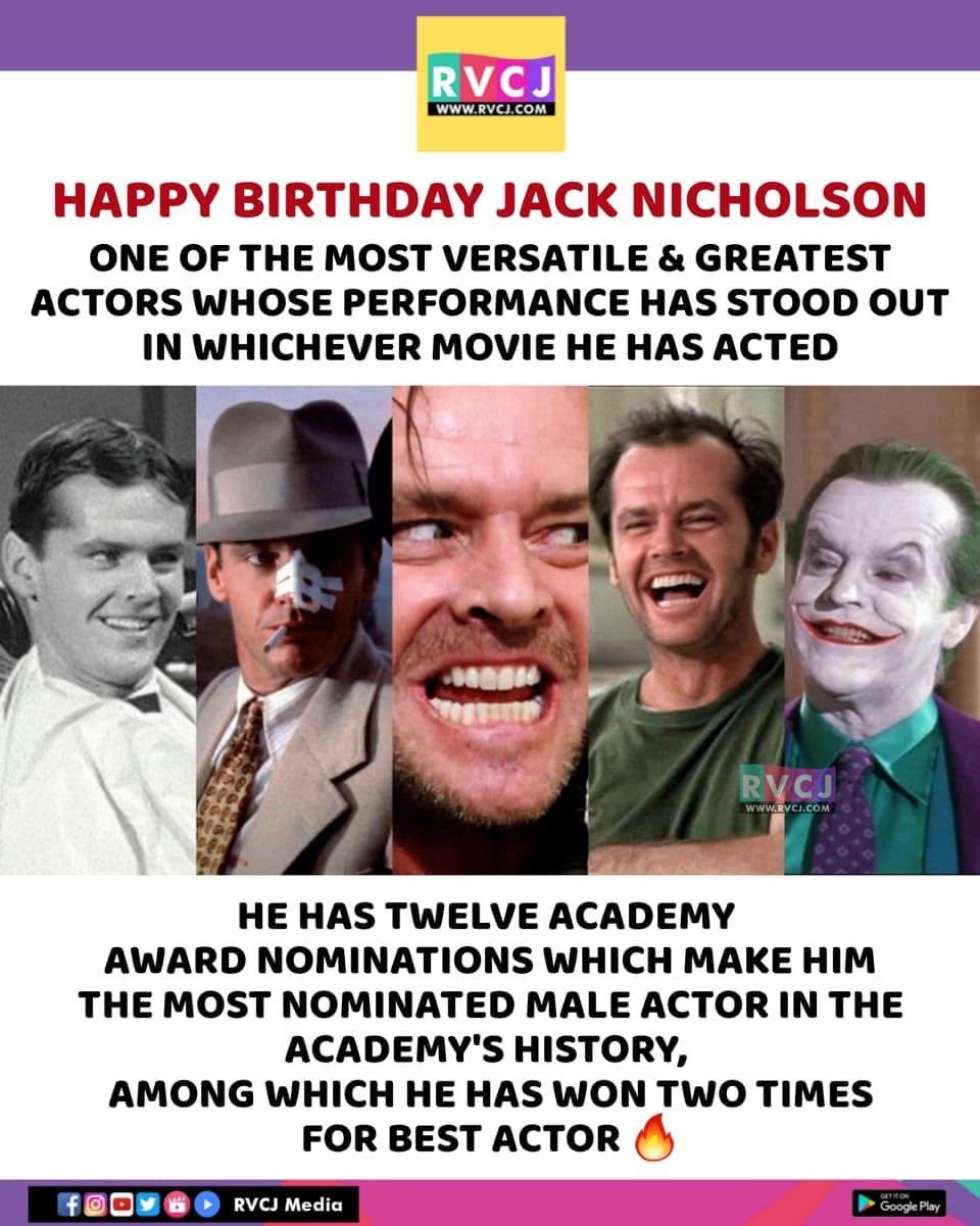 Happy Birthday Jack Nicholson      