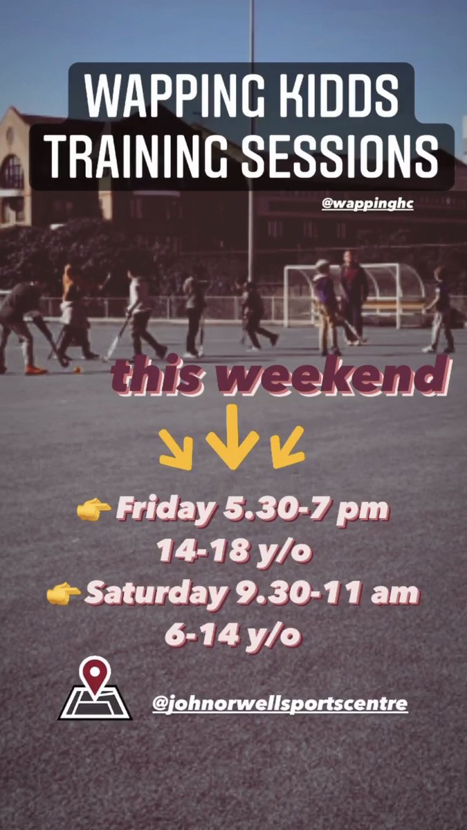 Wapping Kidds HC tweet media