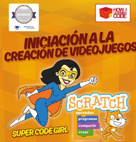 HowILearnedCode's tweet photo. En el Día Internacional de las Niñas en las TIC #GirlsInICT, anunciamos el próximo destino de nuestra infatigable #SuperCodeGirl. Durante el mes de mayo estaremos en #Olivares impartiendo nuestros talleres a niños y niñas de esta localidad 😍 https://t.co/zk5H2JS5dj