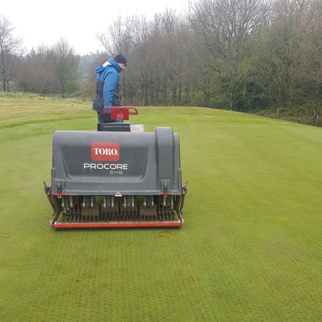 CastleDargan's tweet photo. ⛳️ Final preparations on the course before we can reopen on Monday. 

We can't wait to see all of our members again. Memberships now available. Contact the golf chop for more information. 

📧golf@castledargan.com
📞(071) 9118541
https://t.co/xg7yWxIFCv https://t.co/Nymp3T9rpf