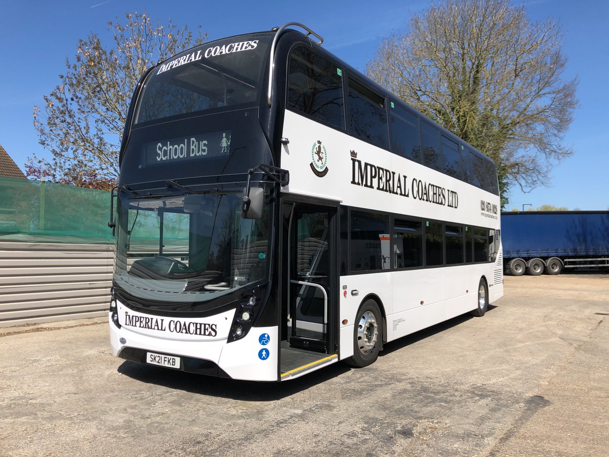 ImperialCoaches's tweet photo. New for 2021. One of our 2 new enviro 400’s. 
Continuing our investment into PSVAR complaint vehicles. https://t.co/uK5271LUou