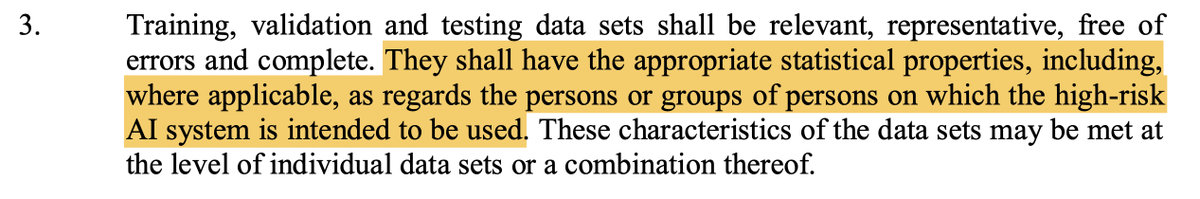 According to the  #AIRegulation, high-risk AI systems may recreate potentially existing biases existing in the society?