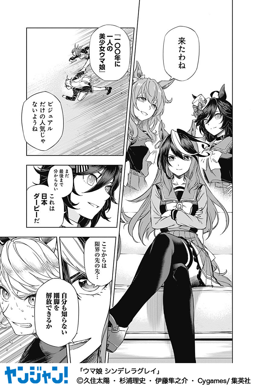 ウマ娘 シンデレラグレイ 漫画切り抜き1~22話 ヤングジャンプ