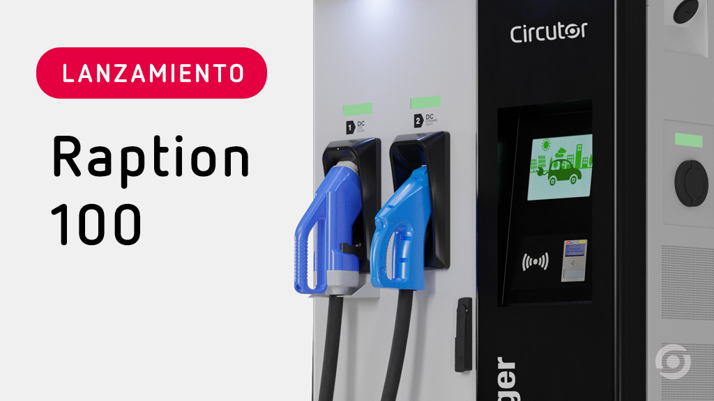 circutor's tweet image. El nuevo #Raption100 permite realizar cargas rápidas, de no más de 20 minutos, que dadas las características de los nuevos #VehículosEléctricos, pueden suponer autonomías de más de 200 km. Información: ow.ly/FnIo50Enobj