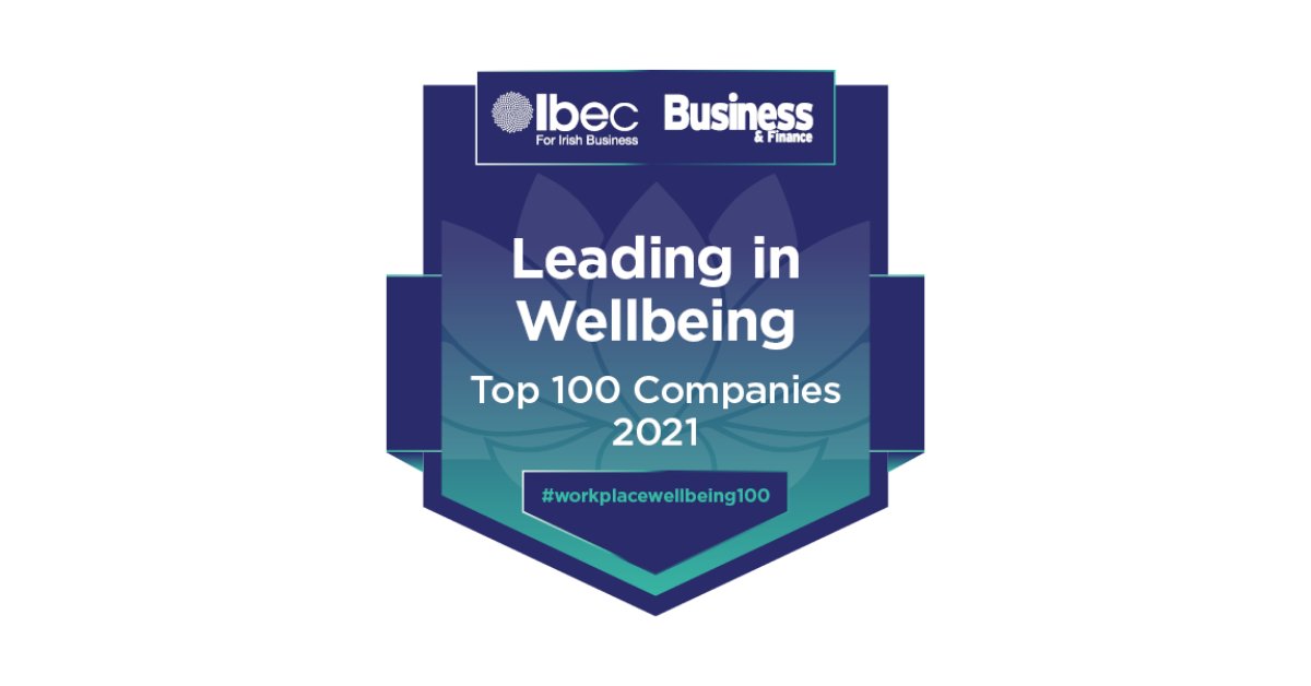 We are delighted to be recognised in the Top 100 Companies Leading in Wellbeing Index, published by @BandF & @ibec_irl.

This index acknowledges companies across Ireland that are leading the way for employee wellbeing.

crowleysdfk.ie/news-publicati…

#WorkplaceWellbeing100