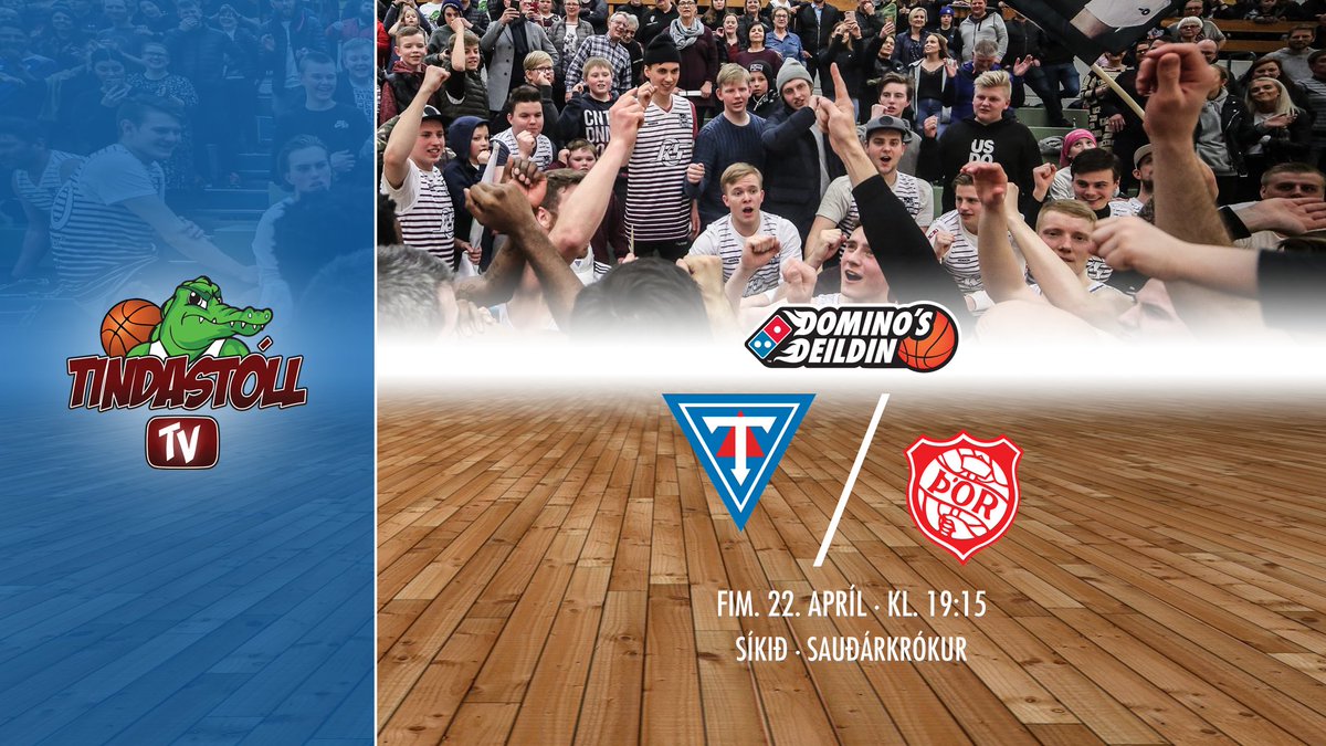 Í kvöld fer fram leikur Tindastóls og Þórs Akureyri í Domino's deild karla í Síkinu kl. 19:15 og verður leikurinn að sjálfsögðu í þráðbeinni hjá okkur og hefst útsending um kl. 19:00.

Áfram Tindastóll!
#korfubolti
tindastolltv.com