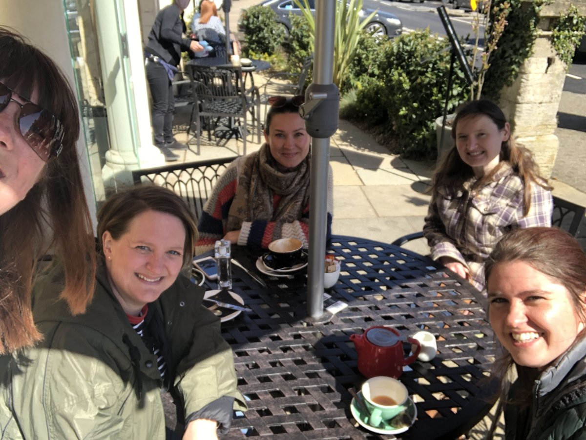 So lovely to catch up with my colleagues Paddy &amp; <a href="/cases_Farrah/">Farrah</a> this morning. Then bumped in to our Events Team <a href="/cases_kate/">Kate Cook</a> <a href="/cases_hannah/">Hannah Blythin</a> <a href="/cases_hazel/">Hazel Walker</a> <a href="/cases_lizzy/">Elizabeth Thorne</a> on the way home. What a good morning ☀️🥰