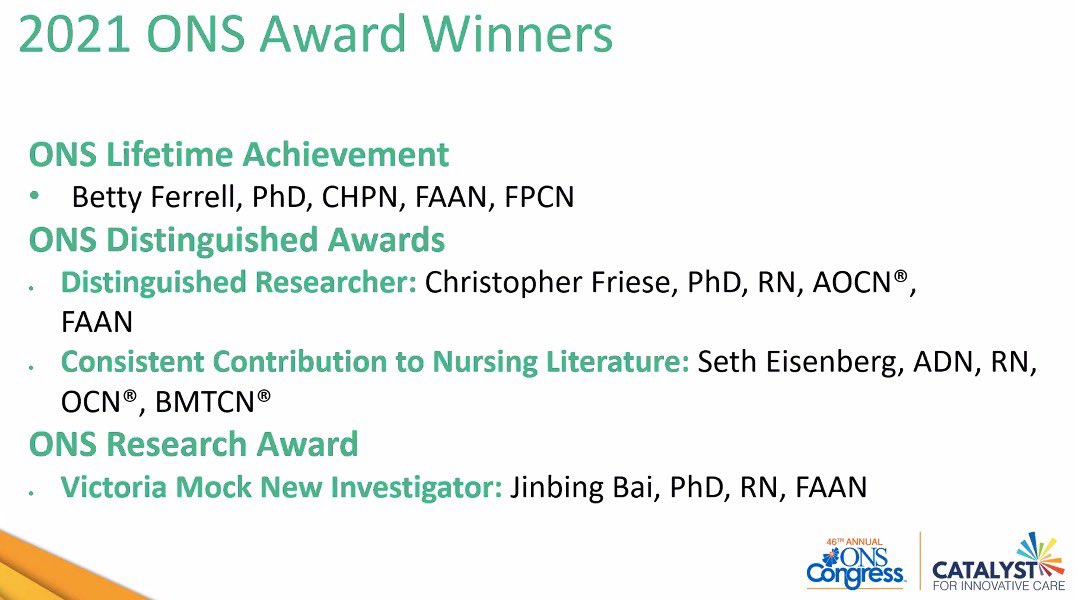Darcy Burbage, DNP, RN, AOCN tweet media