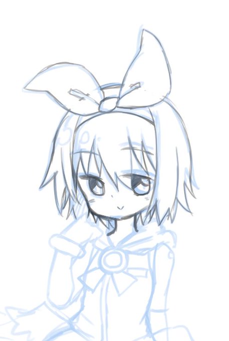 過去絵と見比べながら描いてる。変わるもんだなぁ 