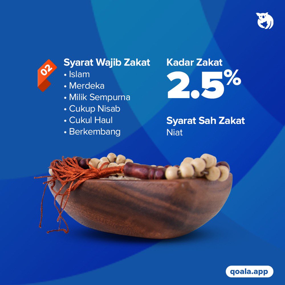 Pengertian zakat dari segi syarak