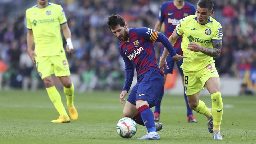 Dato del #BarçaGetafe: El equipo azulgrana es el más anotador de la competición, con una media de 2,3 goles por partido, y también el que más goles mete como local. #Apuesta: #Barça gana y más de 3.5 goles en el partido deportes.marcaapuestas.es/es/e/10331208/…